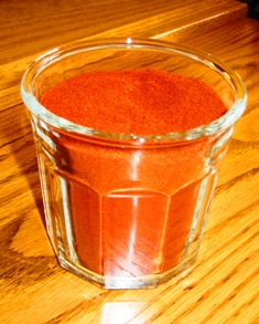 Paprika in Confiture Jar March 2010